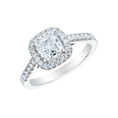 Regal Ring with a Cushion Cut Diamond