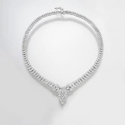 Starlight Marquise Diamond Necklace