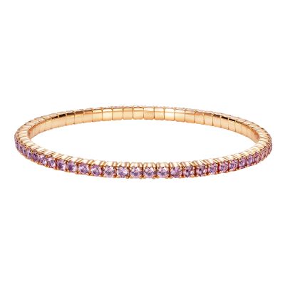 Advantage Pink Sapphire Rose Gold Bracelet