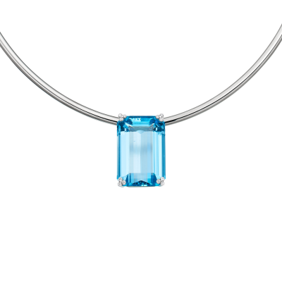 Santa Maria Aquamarine Necklace