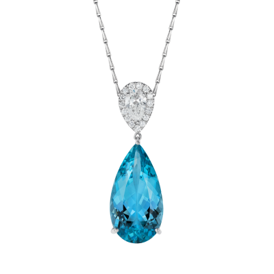 Burlington Aquamarine Pendant