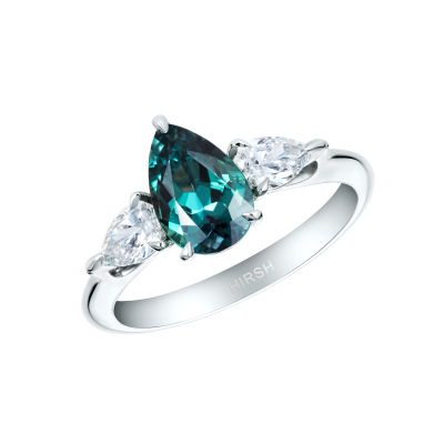  Trilogy Alexandrite and Diamond Ring