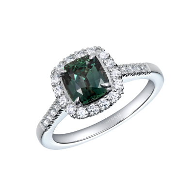 Regal Alexandrite and Diamond Ring