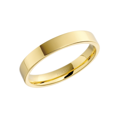 Yellow Gold Wedding Band 3mm 