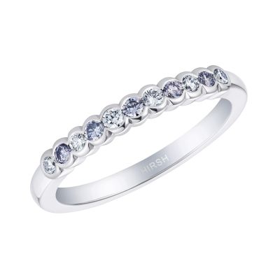 Lifetime Blue Diamond and Diamond Ring