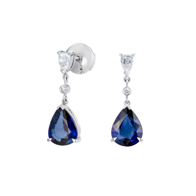 Grafton Sapphire and Diamond Earrings
