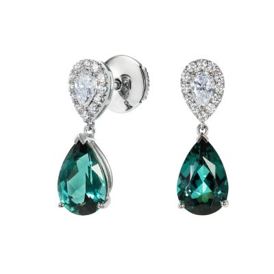 Burlington Lagoon Tourmaline Earrings