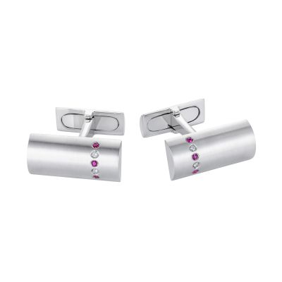 Diamond and Ruby Cufflinks