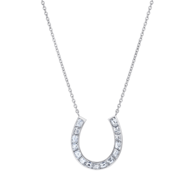 Horseshoe Diamond Pendant