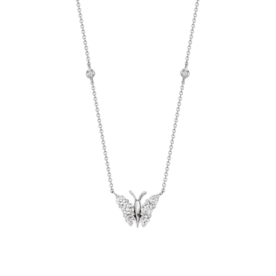 Flutter Diamond Pendant