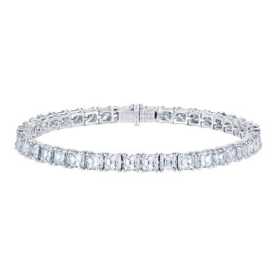 Grand Slam Asscher Cut Bracelet