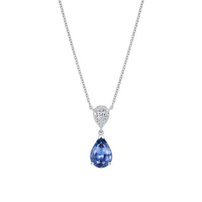 Burlington Sapphire and Diamond Pendant 