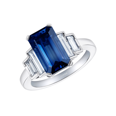 Artemis Sapphire and Diamond Ring 