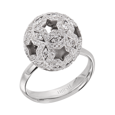 Celestial Orion Diamond and White Gold Ring