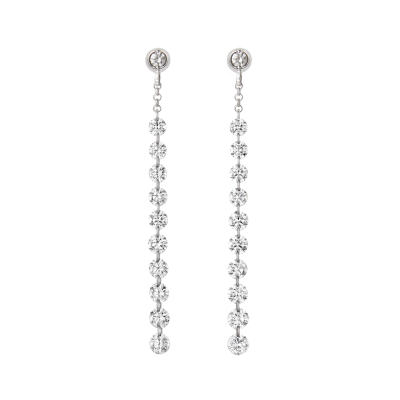 Slim Suspense Drop Earrings