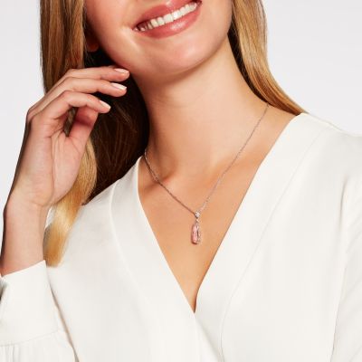 Chatsworth Kunzite And Diamond Pendant