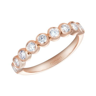 Lifetime Diamond and Rose Gold Ring