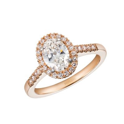 Regal Oval Diamond Ring