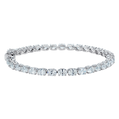 Grand Slam Oval Diamond Bracelet