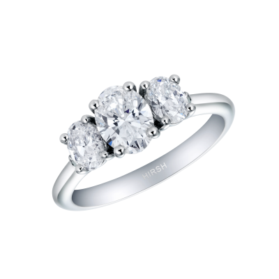 Trilogy Oval Ring