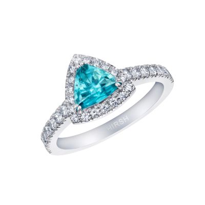 Regal Paraíba Tourmaline and Diamond Ring 	