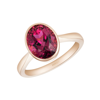 Venus Oval Rubellite Ring