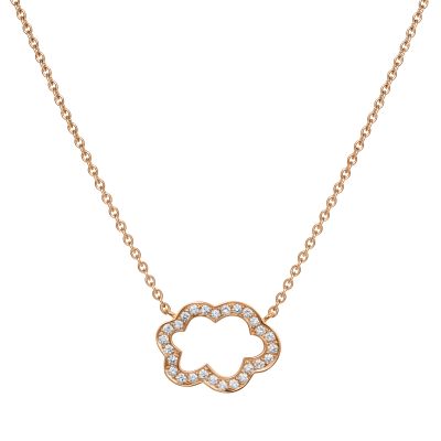 Cloud 9 Rose Gold and Diamond Pendant