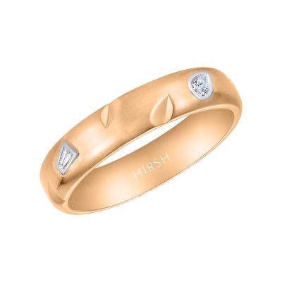 Facets Diamond Ring in Rose Gold