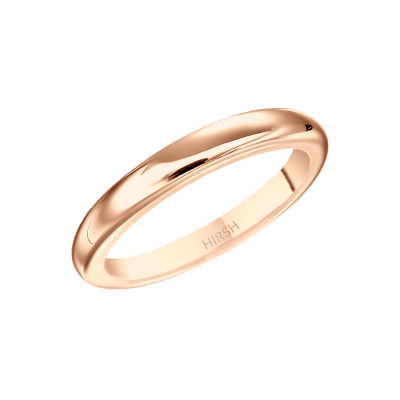 Rose Gold Wedding Band 2.5mm