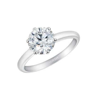 Solitaire Round Diamond Ring