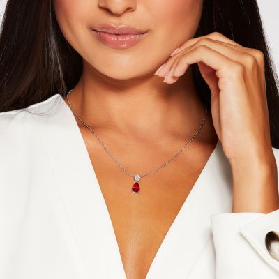 Burlington Ruby and Diamond Pendant