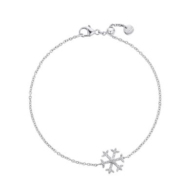 Snowflake Diamond Bracelet