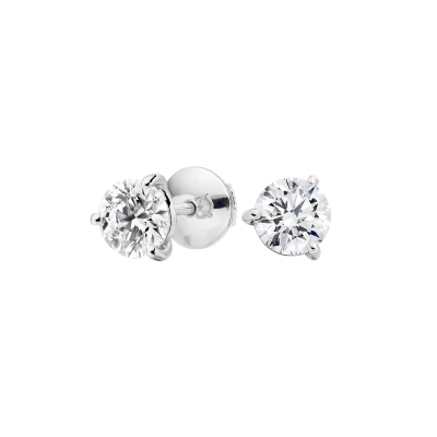 Solitaire Diamond Studs 0.47 carats total