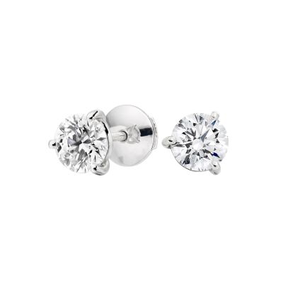 Solitaire Diamond Studs 1.10 Carats