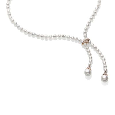 South Sea Pearl and Diamond Necklace