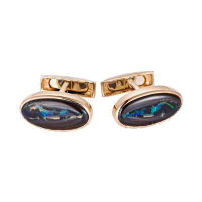 Yowah Nut Opal Cufflinks