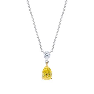 Wallace Yellow Diamond Pendant 
