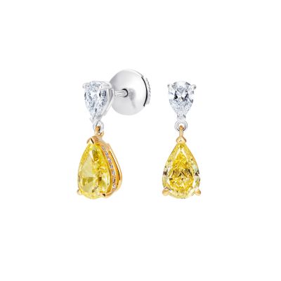 Wallace Yellow Diamond Earrings