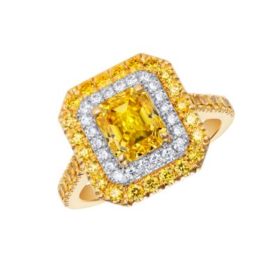 Regent Yellow Diamond Ring