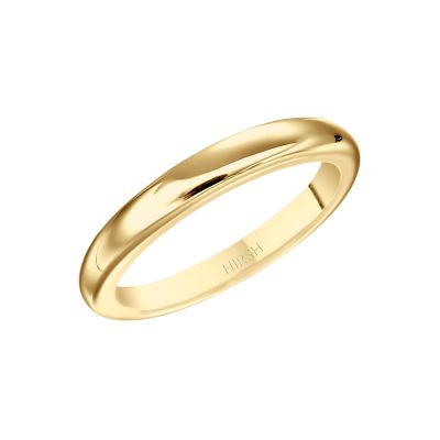 Yellow Gold Wedding Band 2.5 mm