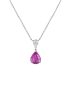 Wallace Pink Sapphire and Diamond Pendant