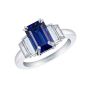 Artemis Sapphire and Diamond Ring 