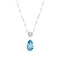 Burlington Aquamarine and Diamond Pendant