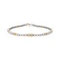 Petal Bracelet set with Natural Pink and White Diamonds