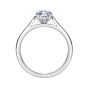 Solitaire Round Diamond Ring 