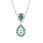 Tsarina Alexandrite and Diamond Pendant 