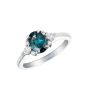 Papillon Alexandrite and Diamond Ring