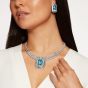 Art deco aquamarine and diamond necklace