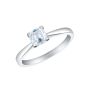 Solitaire Asscher Cut Ring