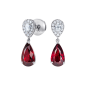 Burlington Ruby and Diamond Earrings